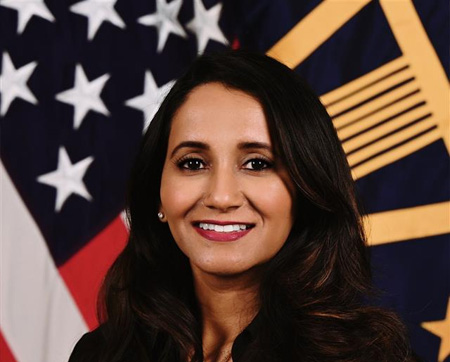 Portrait of Dr. Merlynn Carson, Senior Advisor for Personnel and Readiness.  Link to full bio below.