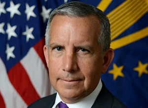 Portrait of Mr. Peter I. Belk, Acting Assistant Secretary of War for Readiness.  Link to full bio.